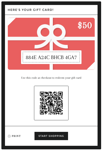  Gift Cards 