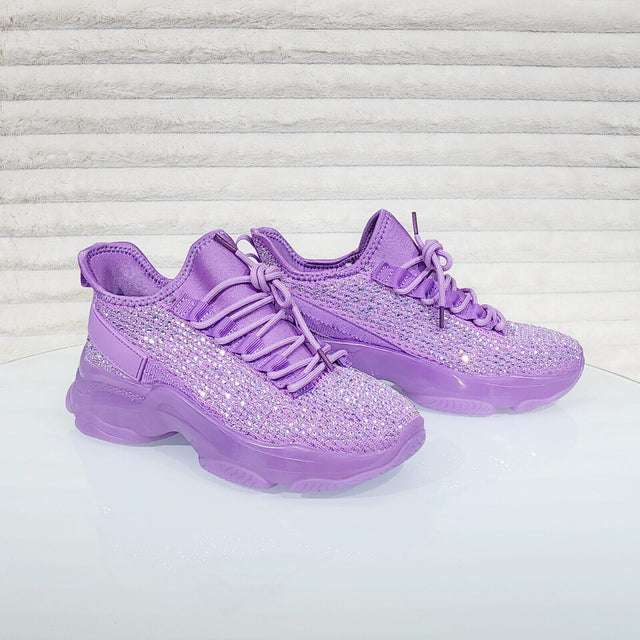 Frey Purple Jelly Sole Slip On Pull Tie Comfy Running Shoes Sneakers - Totally Wicked Footwear