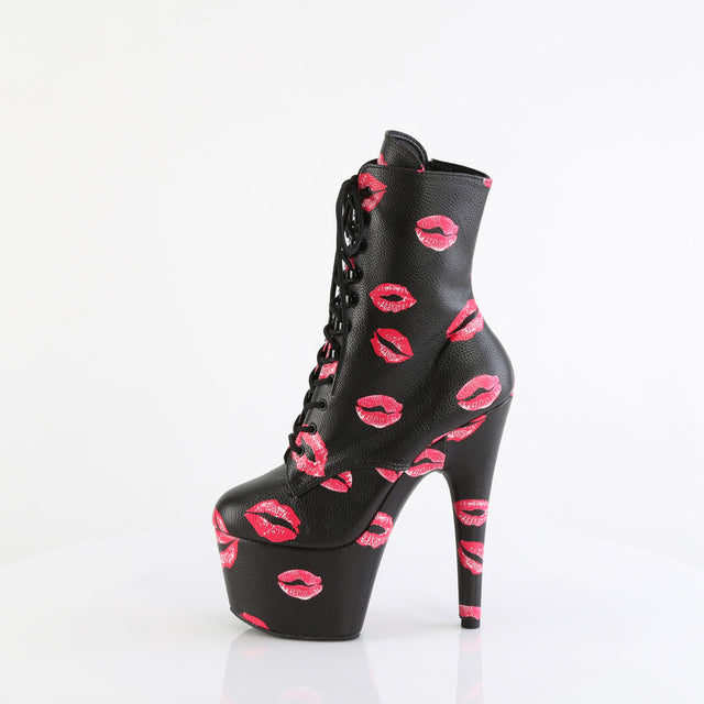 Adore 1020 Kisses Ankle Boots - 7" High Heels Direct - Totally Wicked Footwear