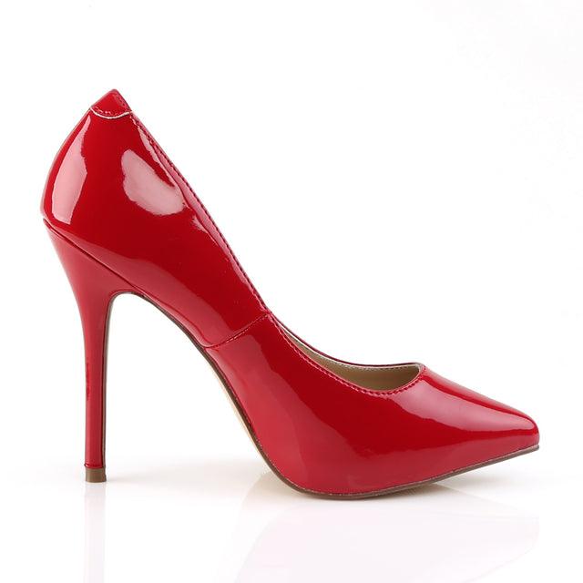 Amuse 20 Red Patent Pump 5" Heels - Direct - Totally Wicked Footwear
