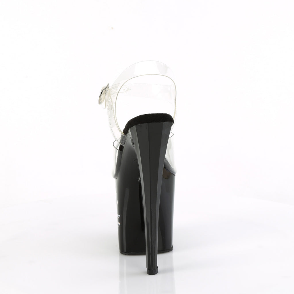 Enchant 708LT-PINWHEEL Ankle Strap Platform Sandals 8" Heels - Direct - Totally Wicked Footwear