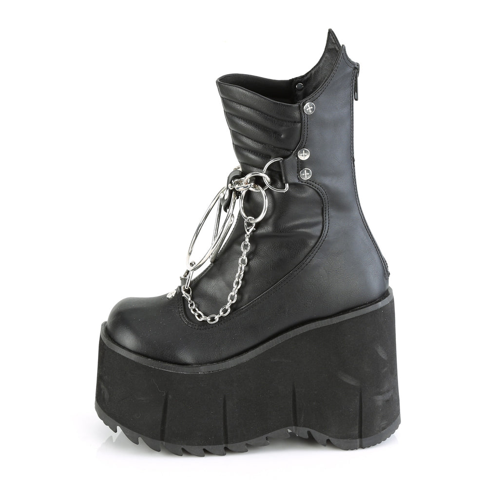 Kera 130 Platform Ankle Boots  - Demonia Direct - Totally Wicked Footwear