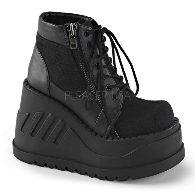 Stomp 10 Black - Totally Wicked Footwear
