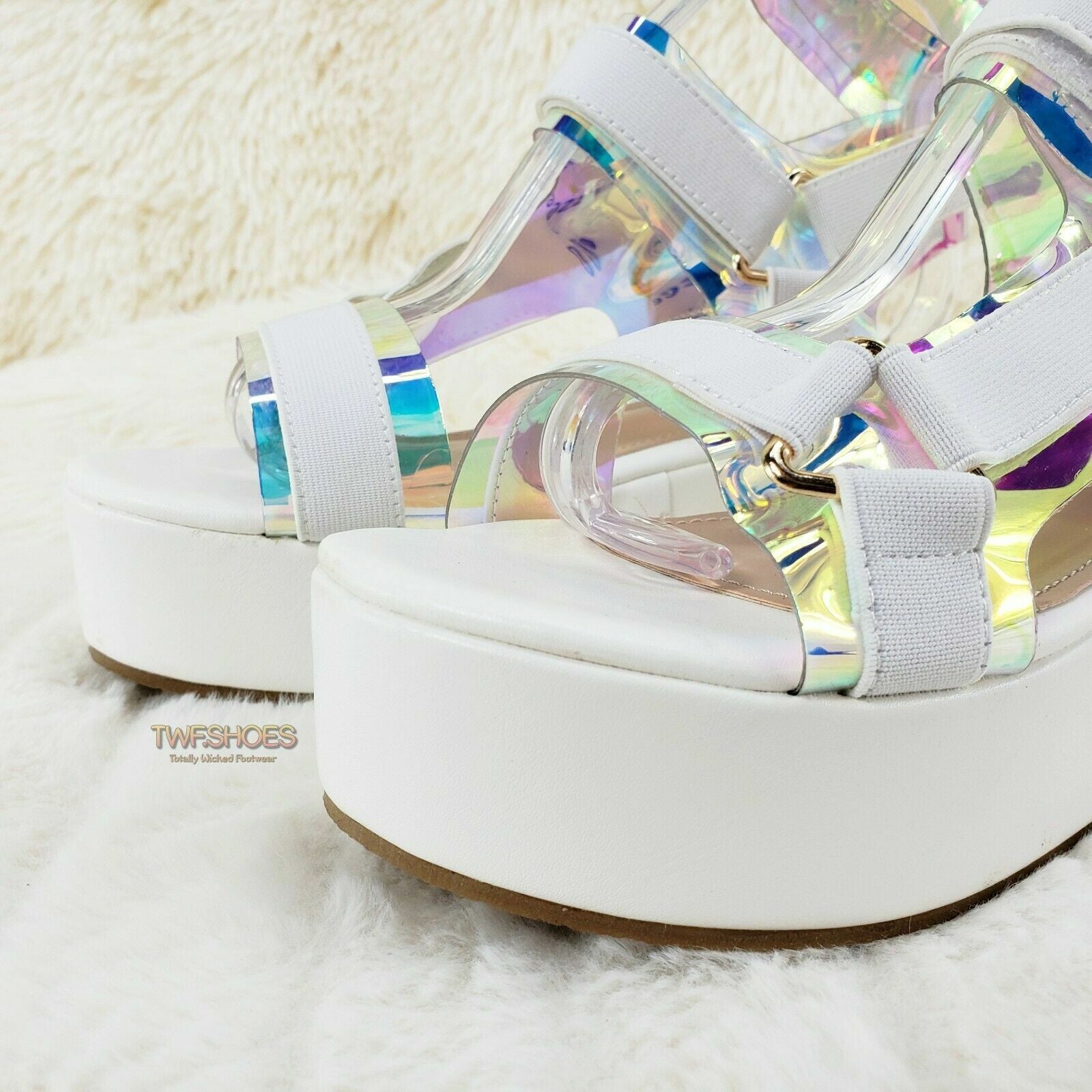 Pazzle 2" Flatform Harness Strap Sandal Comfy New Shoes