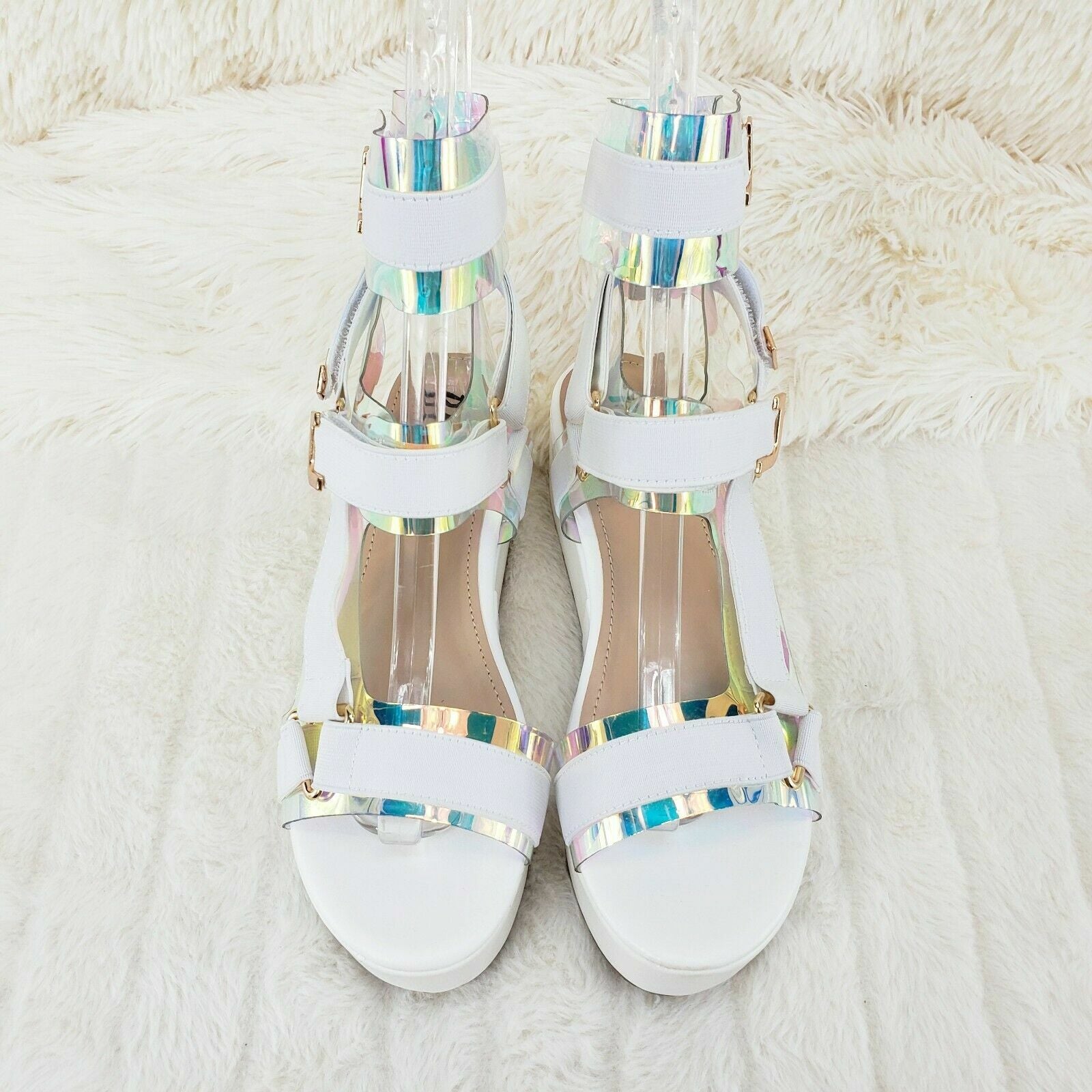 Pazzle 2" Flatform Harness Strap Sandal Comfy New Shoes