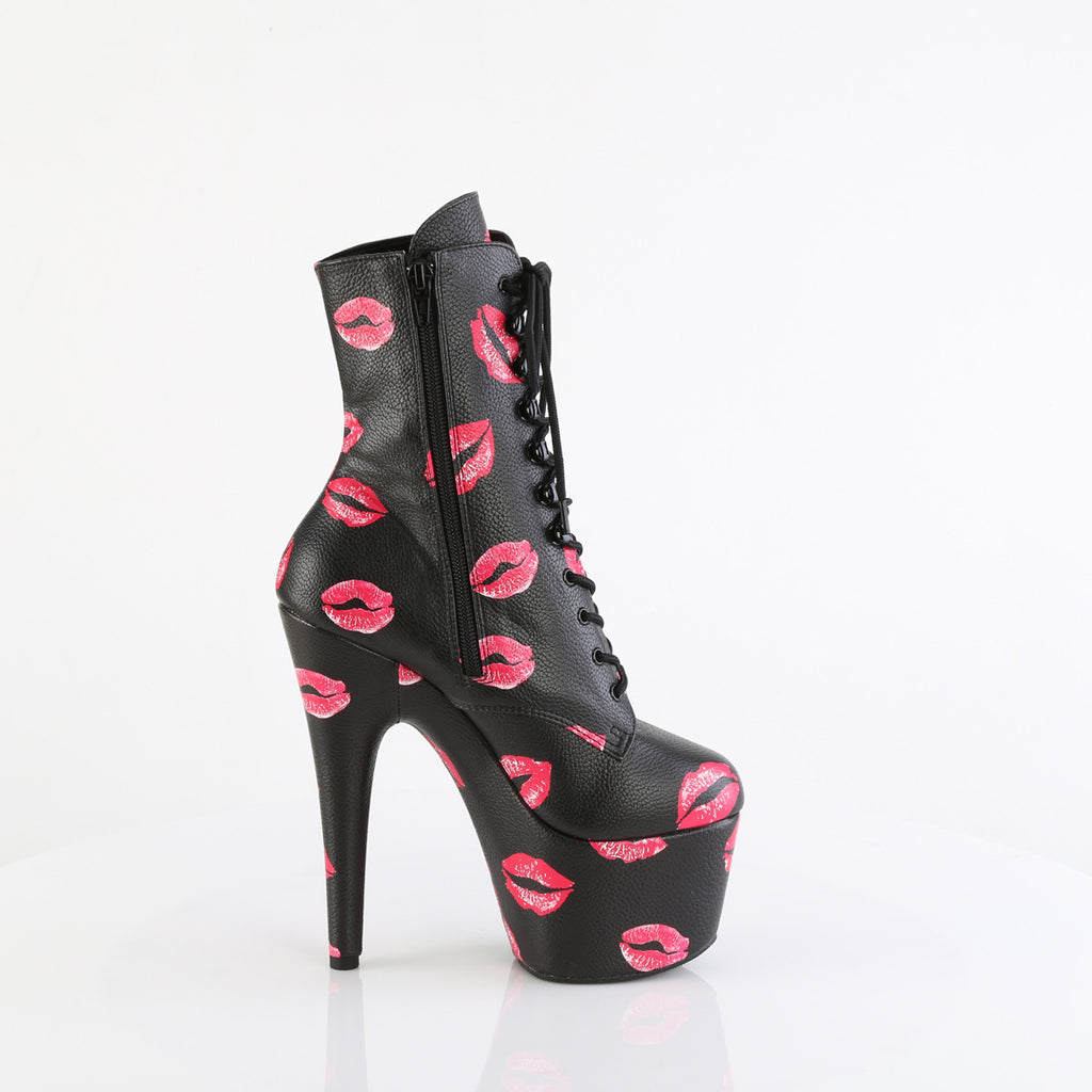Adore 1020 Kisses Ankle Boots - 7" High Heels Direct - Totally Wicked Footwear