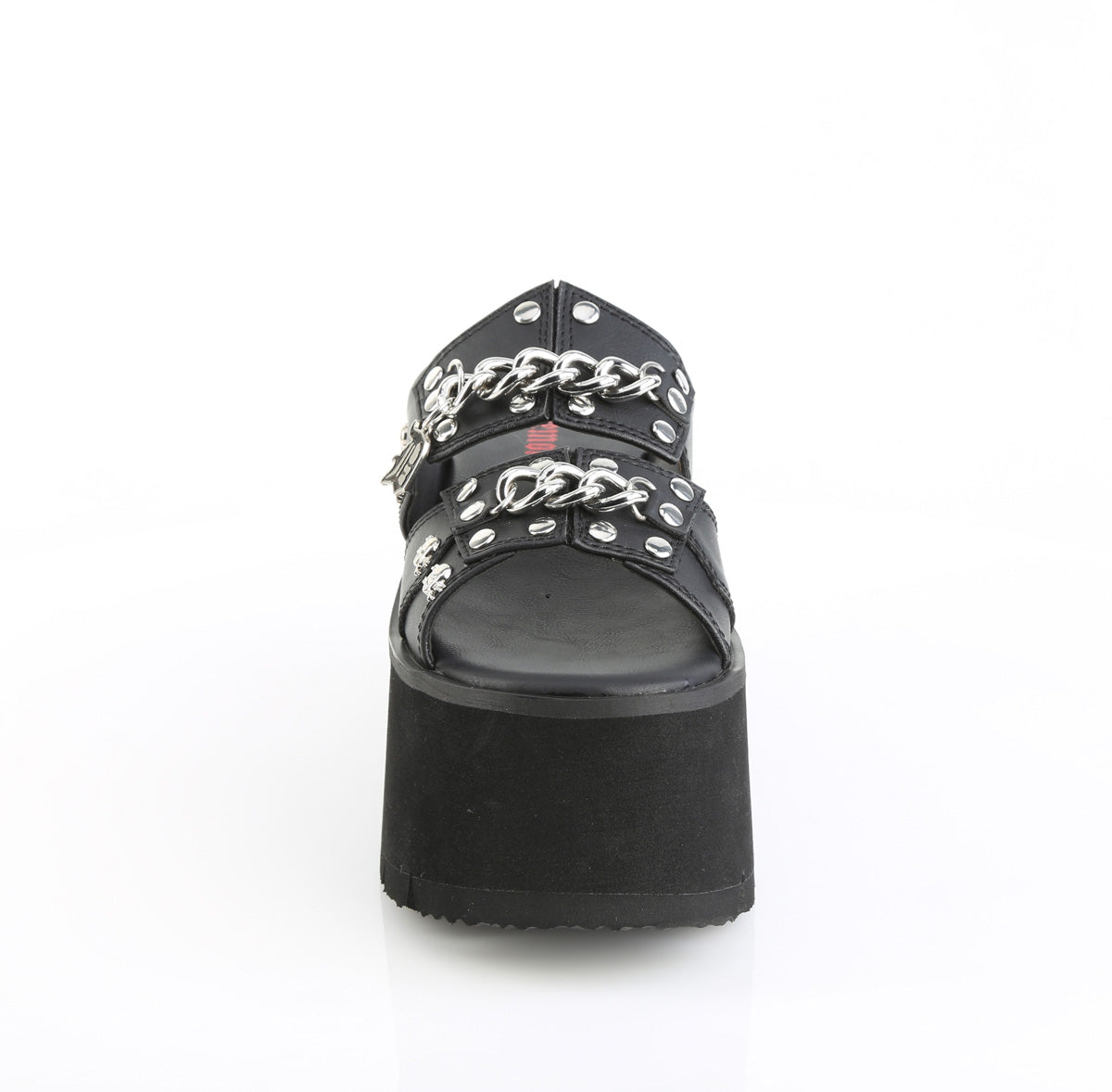 Ashes 08 Goth Platform Slip On Sandals