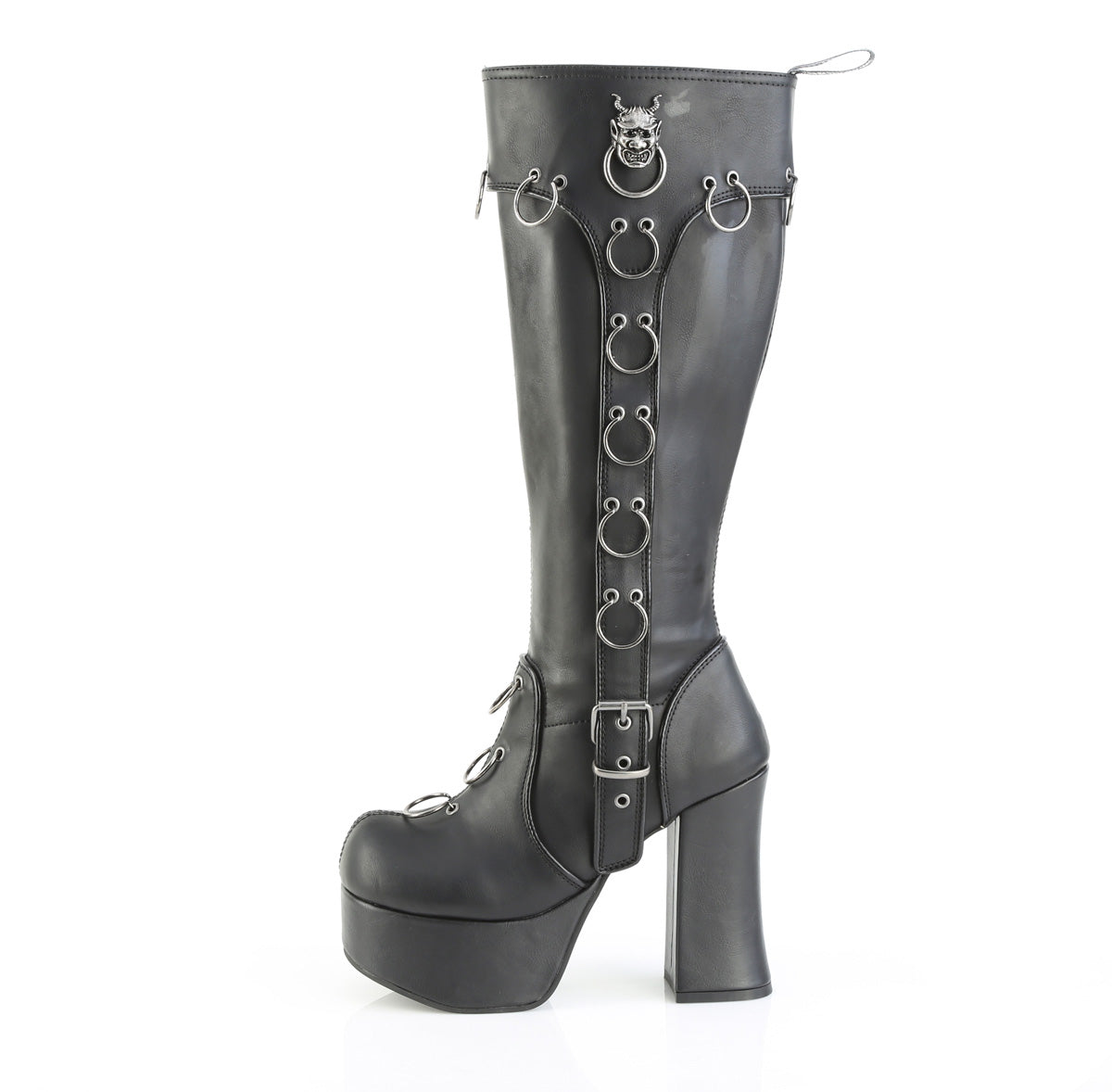 Charade 221 Chunky Heel Platform Knee Boots