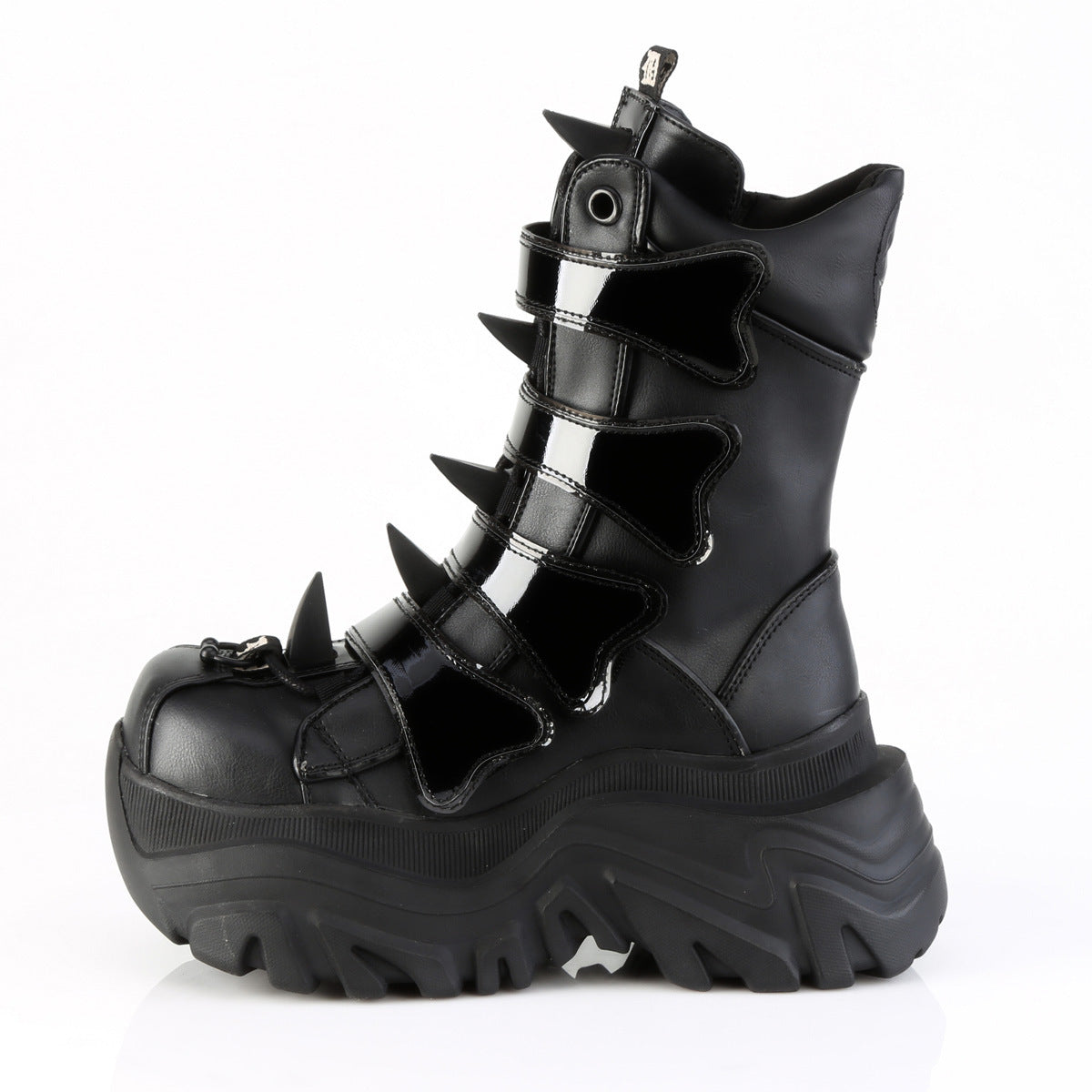 Echo 110 Spiked Platform Goth Punk Ankle Boots