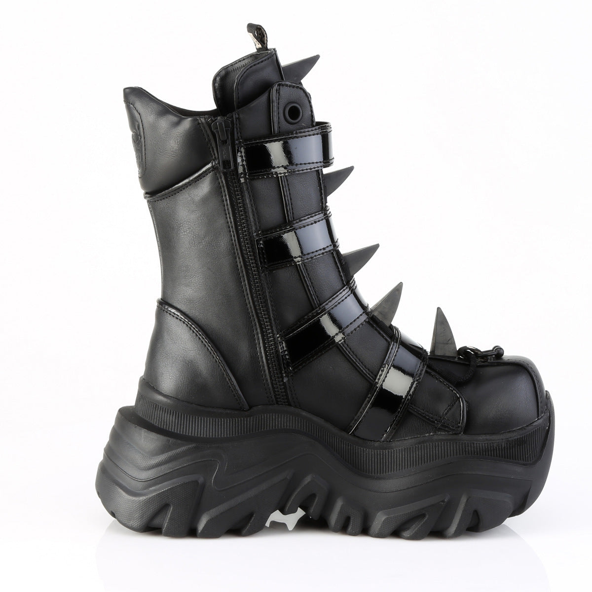 Echo 110 Spiked Platform Goth Punk Ankle Boots