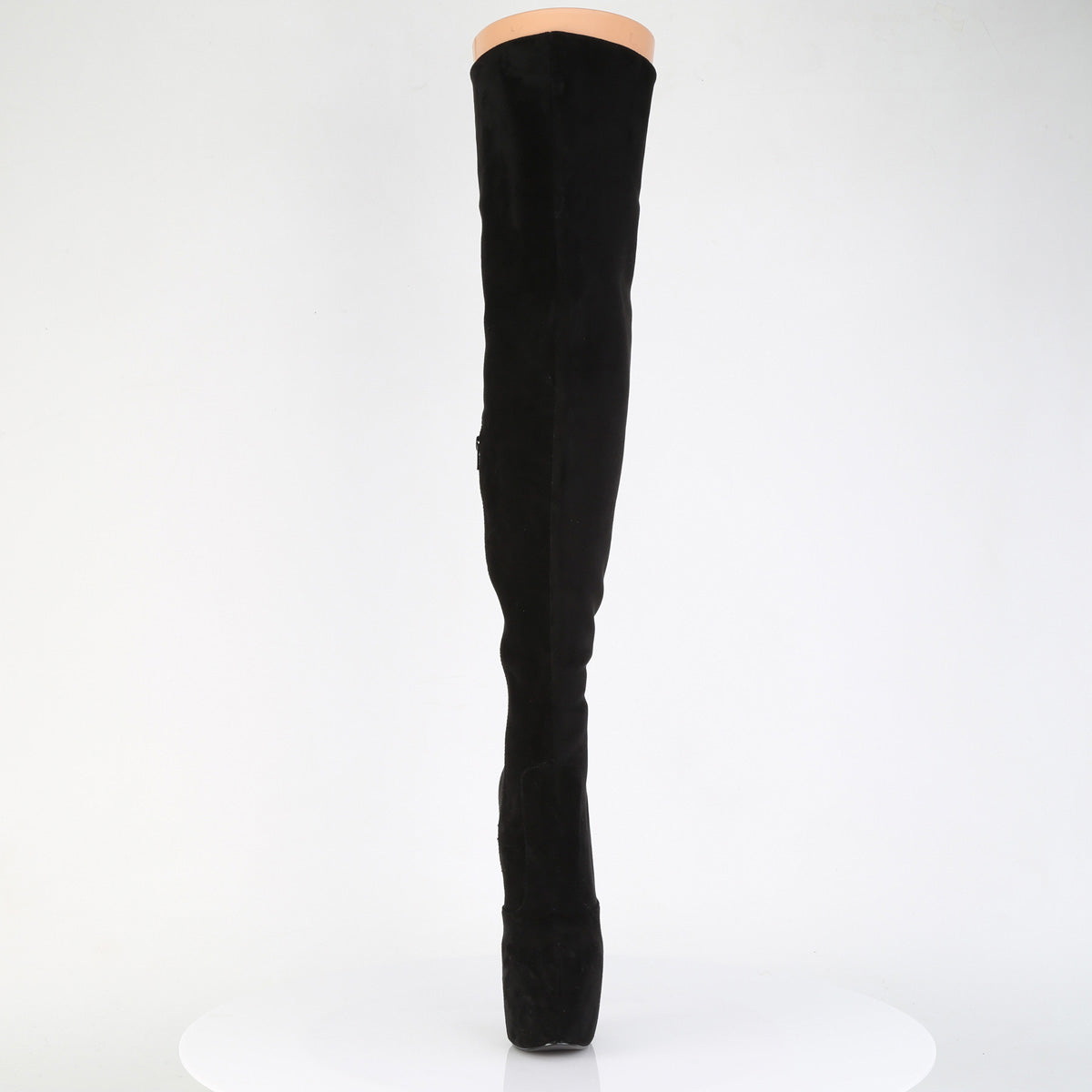 Juicy 3007  Faux Suede Slim 7" Stiletto Platform Thigh Boots Heels - Direct - Totally Wicked Footwear