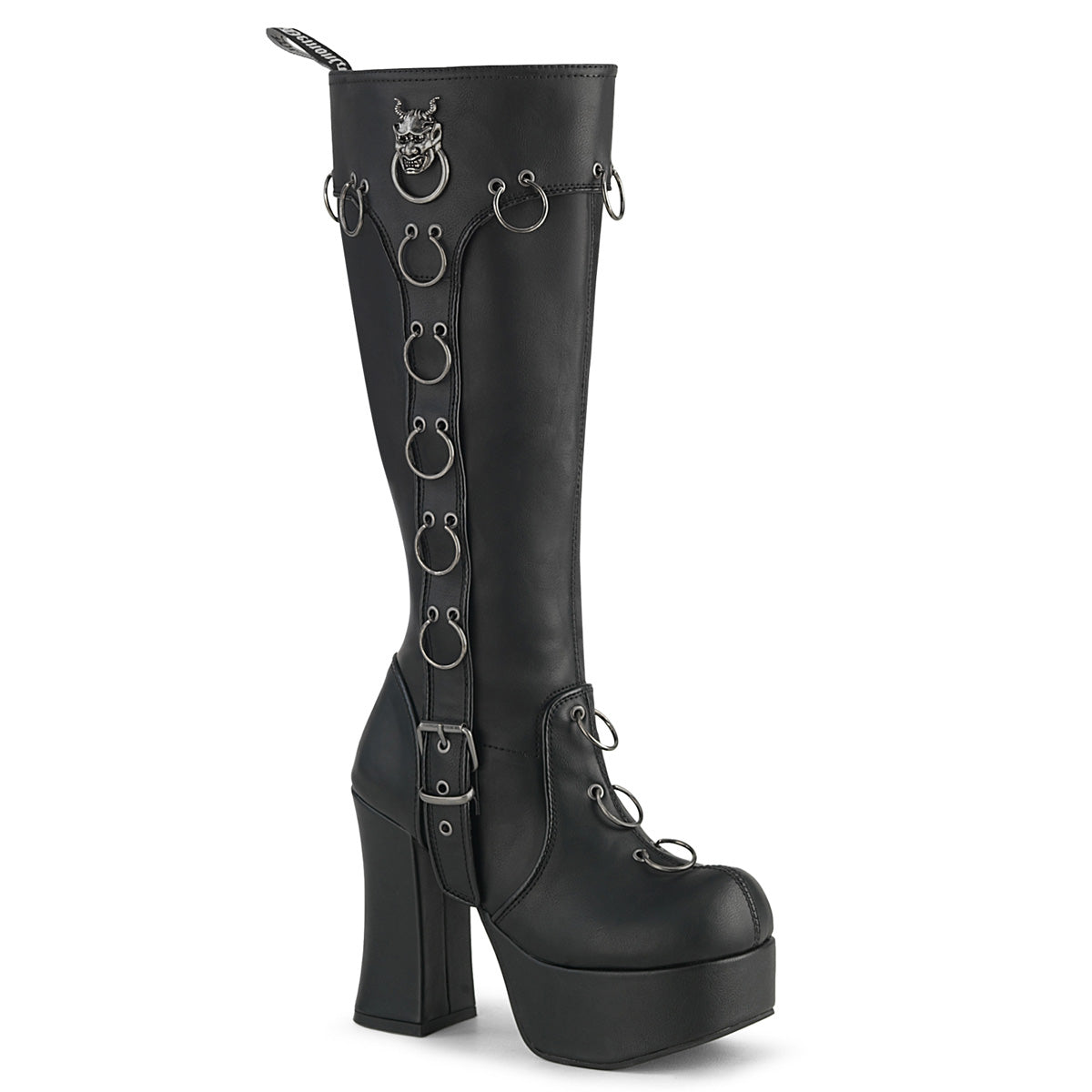 Charade 221 Chunky Heel Platform Knee Boots