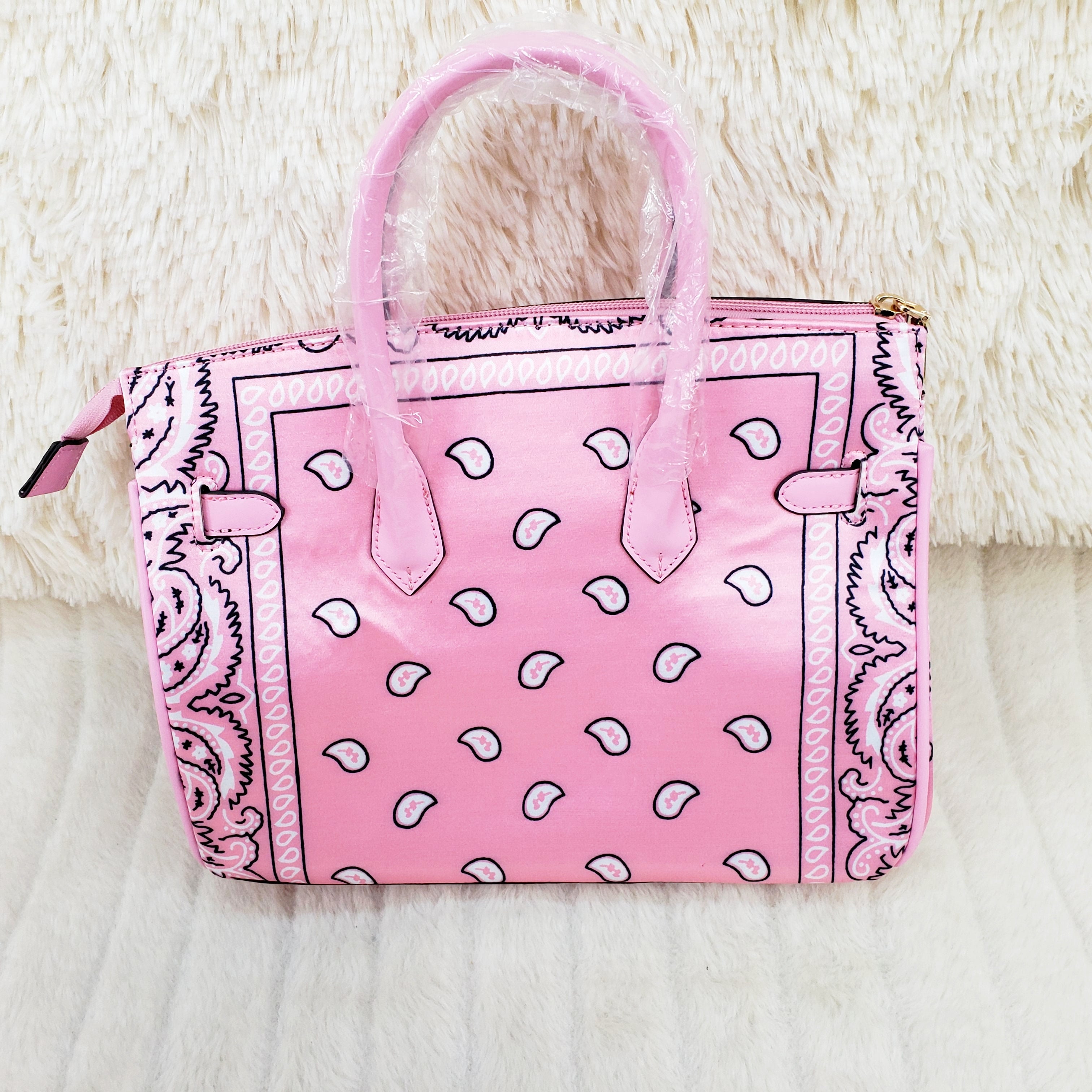 Pink Bandanna Purse - Totally Wicked Footwear