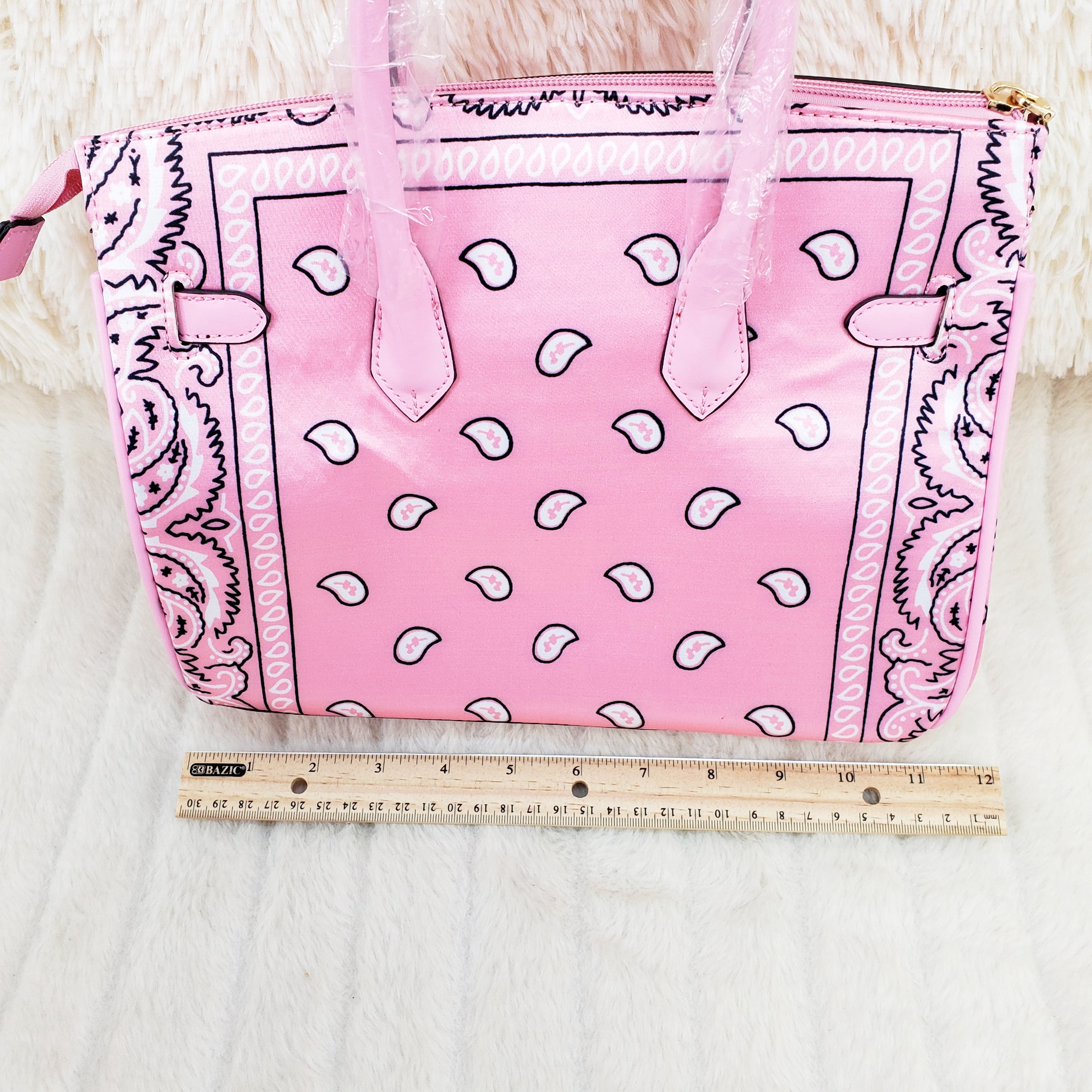 Pink Bandanna Purse - Totally Wicked Footwear