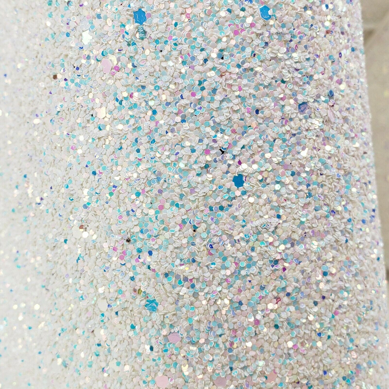 Swing 230G White Multi Glitter Mid Calf Boot 5.5" Platform Heart Strap 6-12 NY - Totally Wicked Footwear