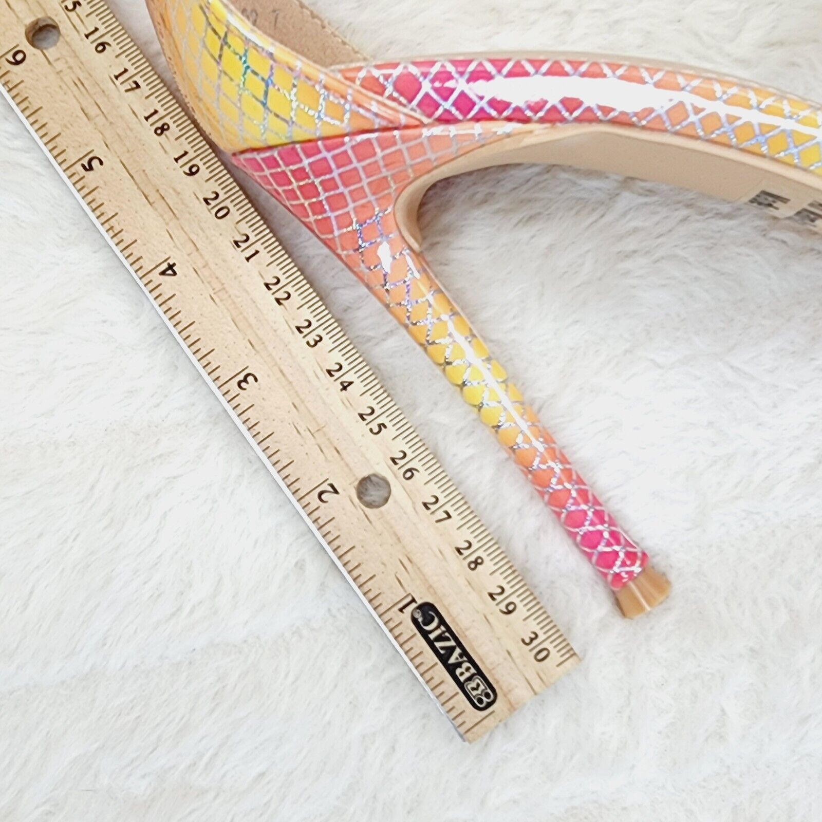 Symm Colorful Rhinestone Strap High Heel Stiletto Shoes - Totally Wicked Footwear