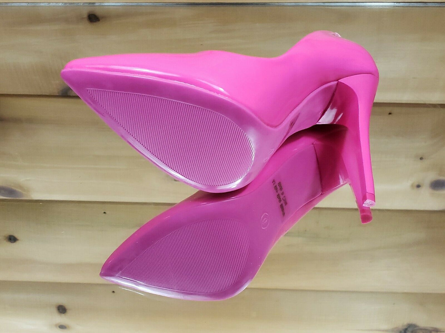 Fabio Neon Pink Patent 4.5