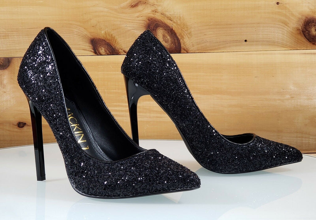 Sexy Black Evening Party Rhinestone Womens Sandals 2021 Ankle Strap 11 cm Stiletto  Heels Open / Peep Toe High Heels