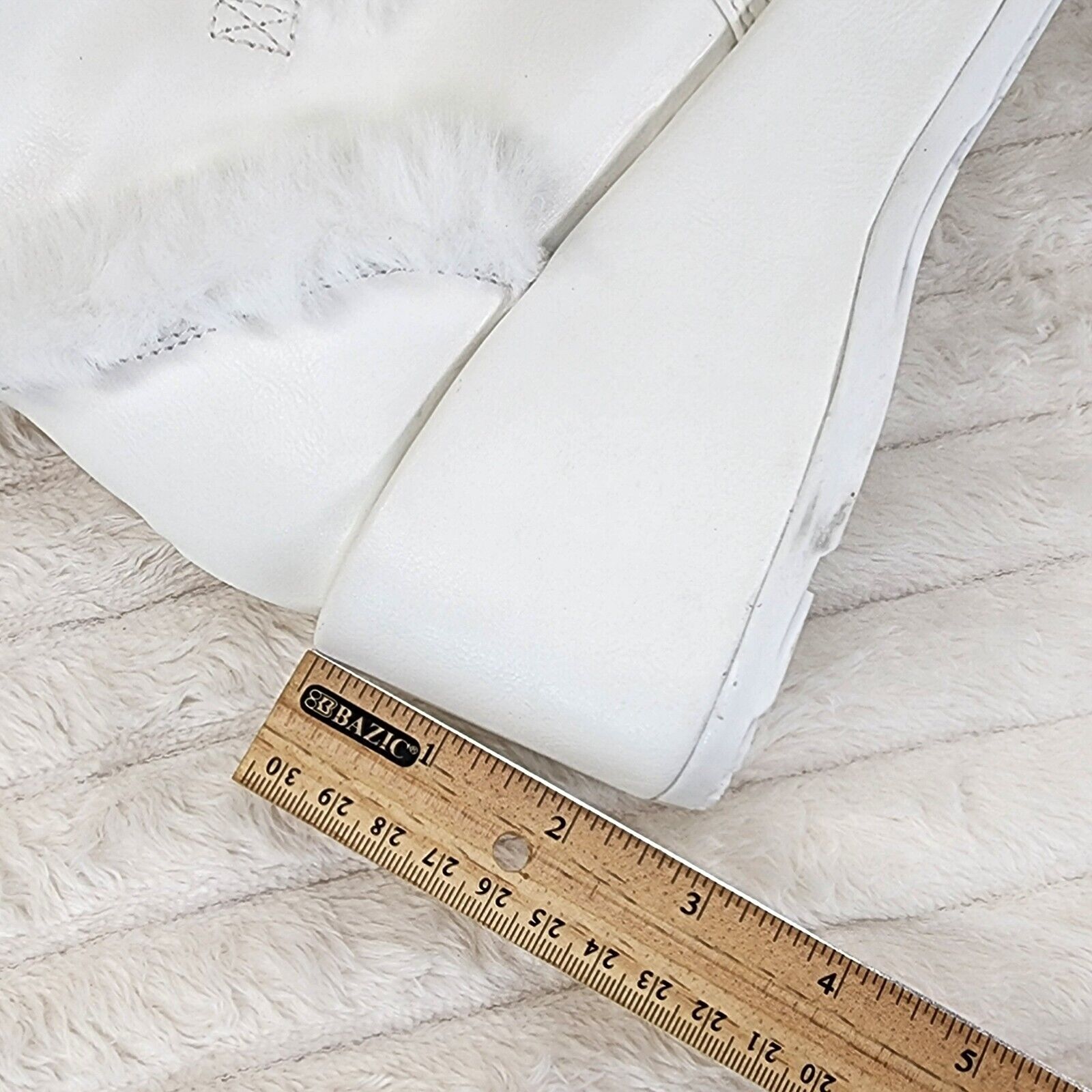 311 Cub Stomper White Mammoth Platform Goth Punk Knee Boots NY Restock - Totally Wicked Footwear