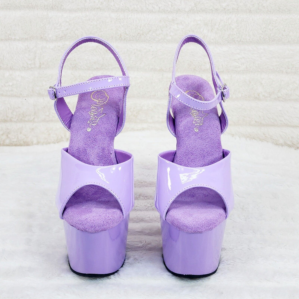 Adore 709 Lilac Purple Patent Platform Extreme 10" Heels Sizes 5-14 NY - Totally Wicked Footwear