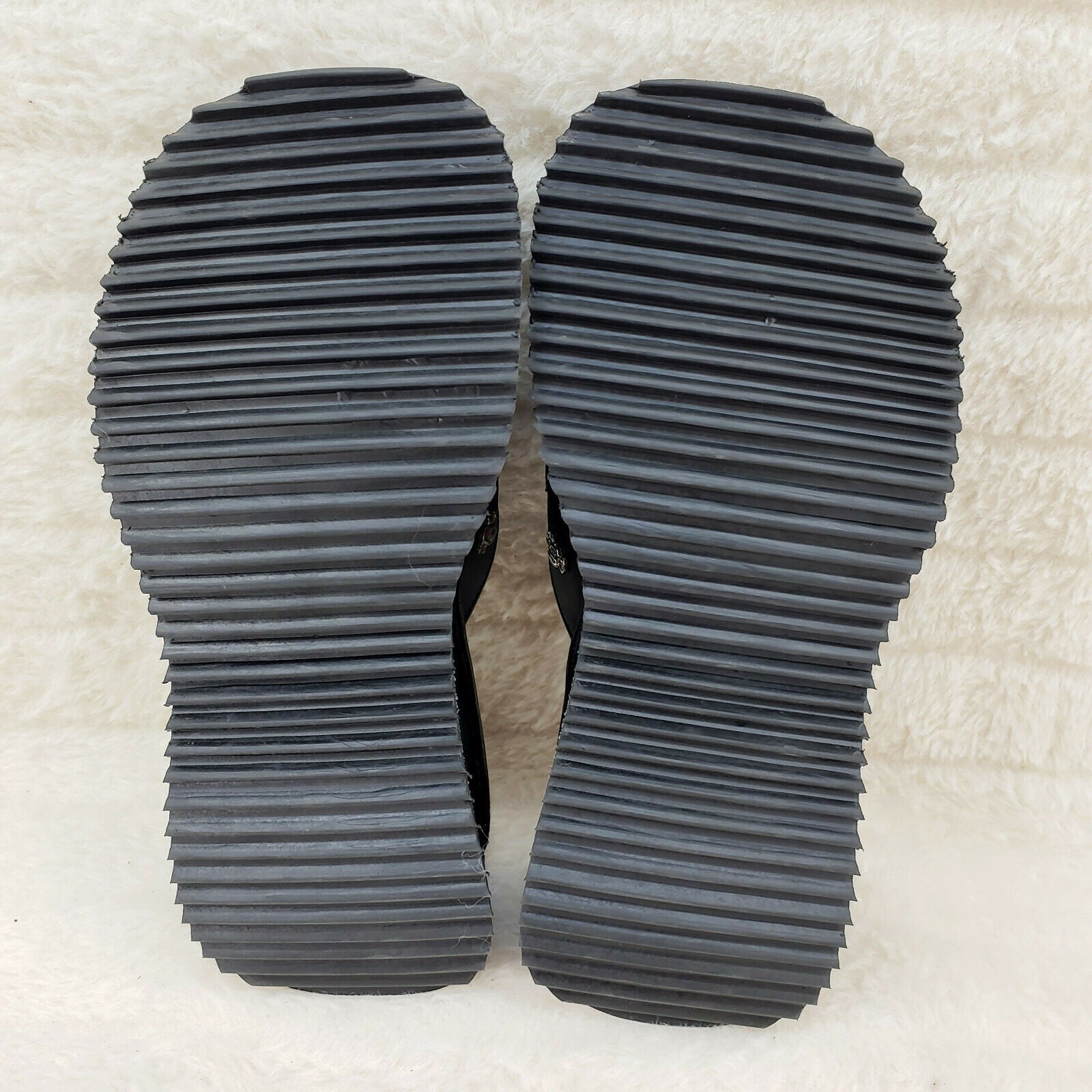 Flip Demonia Goth Slip On Sandals With Skull Studs In House Stock NY 8-12 - Totally Wicked Footwear