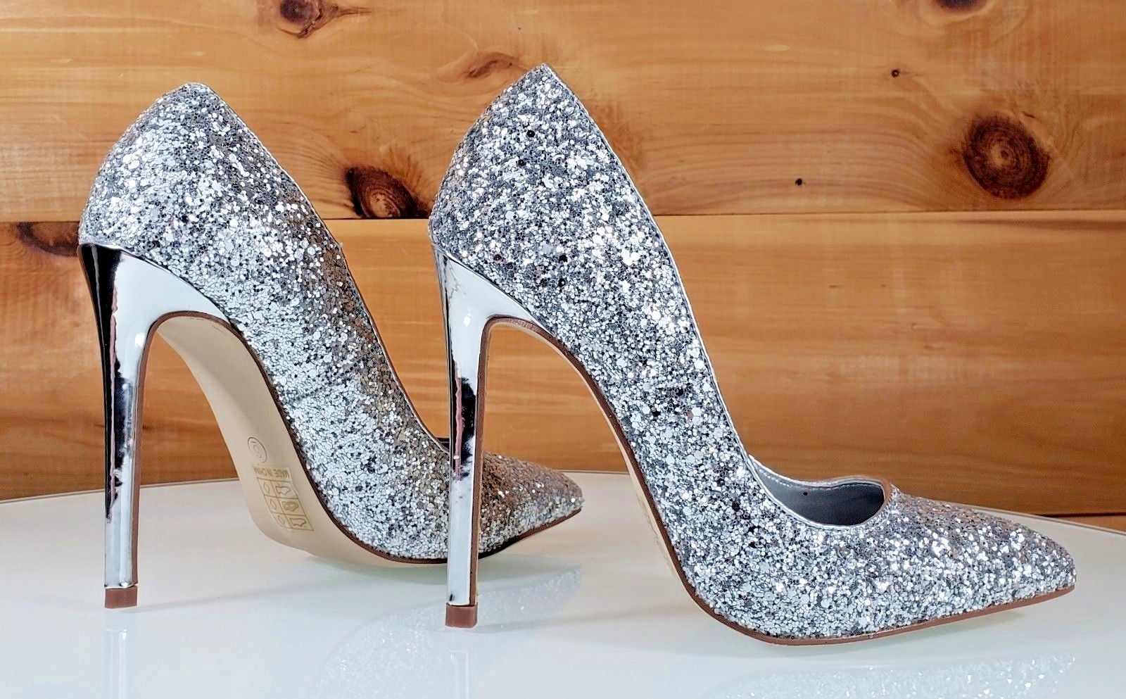Designer Silver Heels | ShopStyle