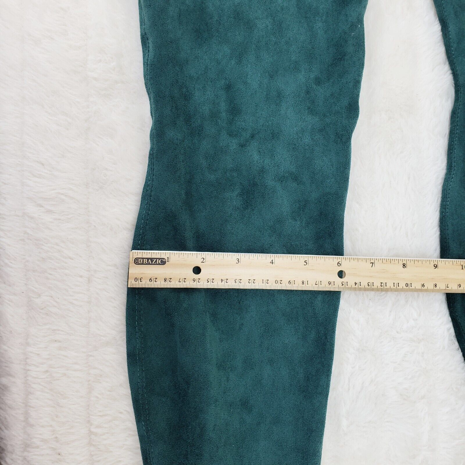 Sexy Girlz Faux Stretch Teal Suede High Heel Pointy Toe Platform Thigh Boots - Totally Wicked Footwear