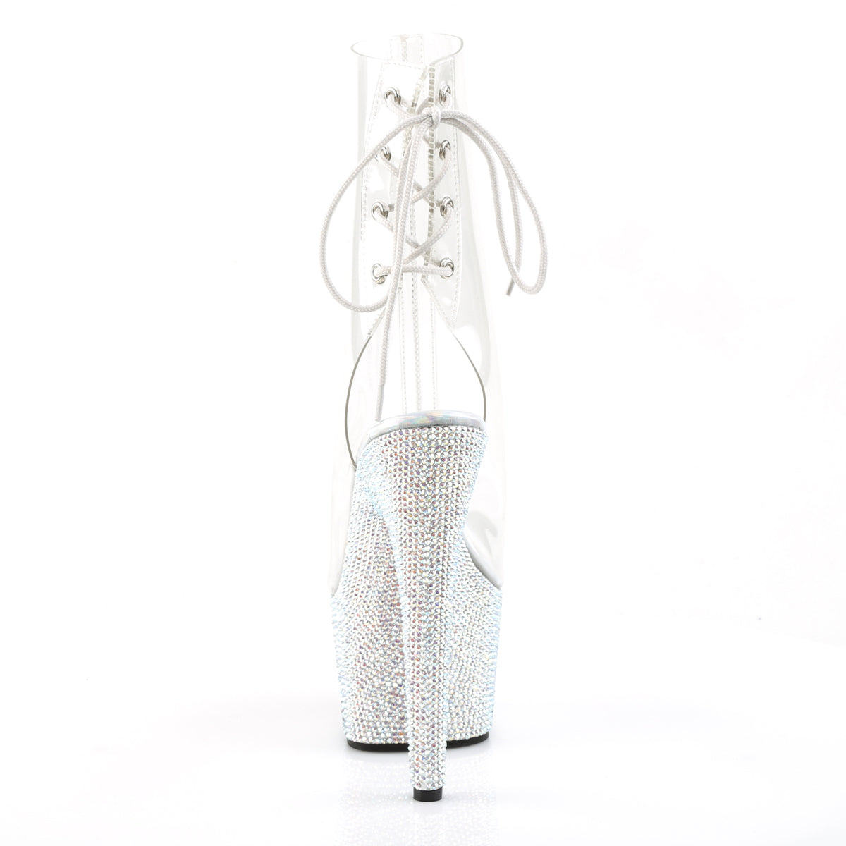 Bejeweled 1018DM-7 Ankle Boots Rhinestone Platform- Direct - Totally Wicked Footwear