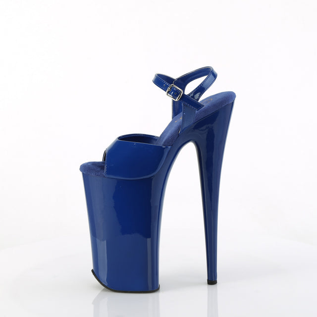 Beyond 009 Blue 10" Platform Heel Sandals - PLEASER DIRECT - Totally Wicked Footwear
