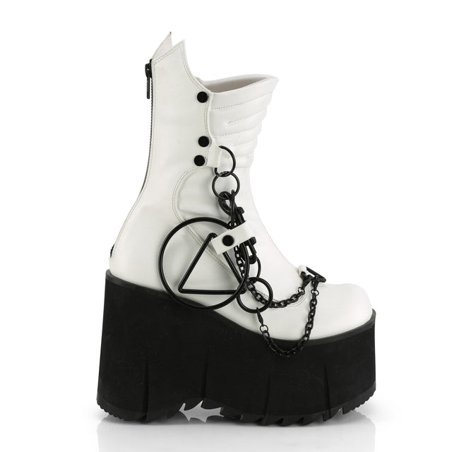 Kera 130 Platform Ankle Boots  - Demonia Direct - Totally Wicked Footwear