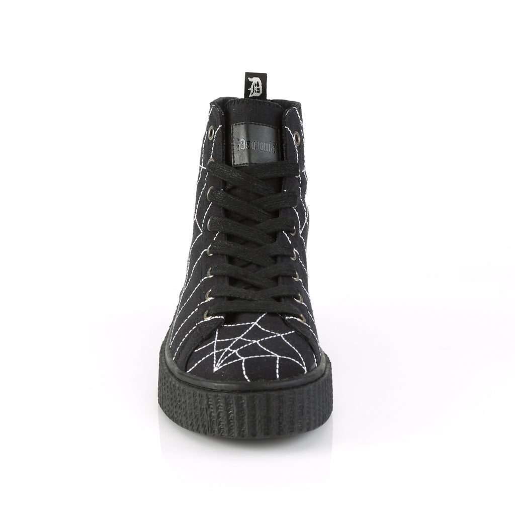 Sneeker 250 Creeper Sneaker With Web Design - Direct - Totally Wicked Footwear