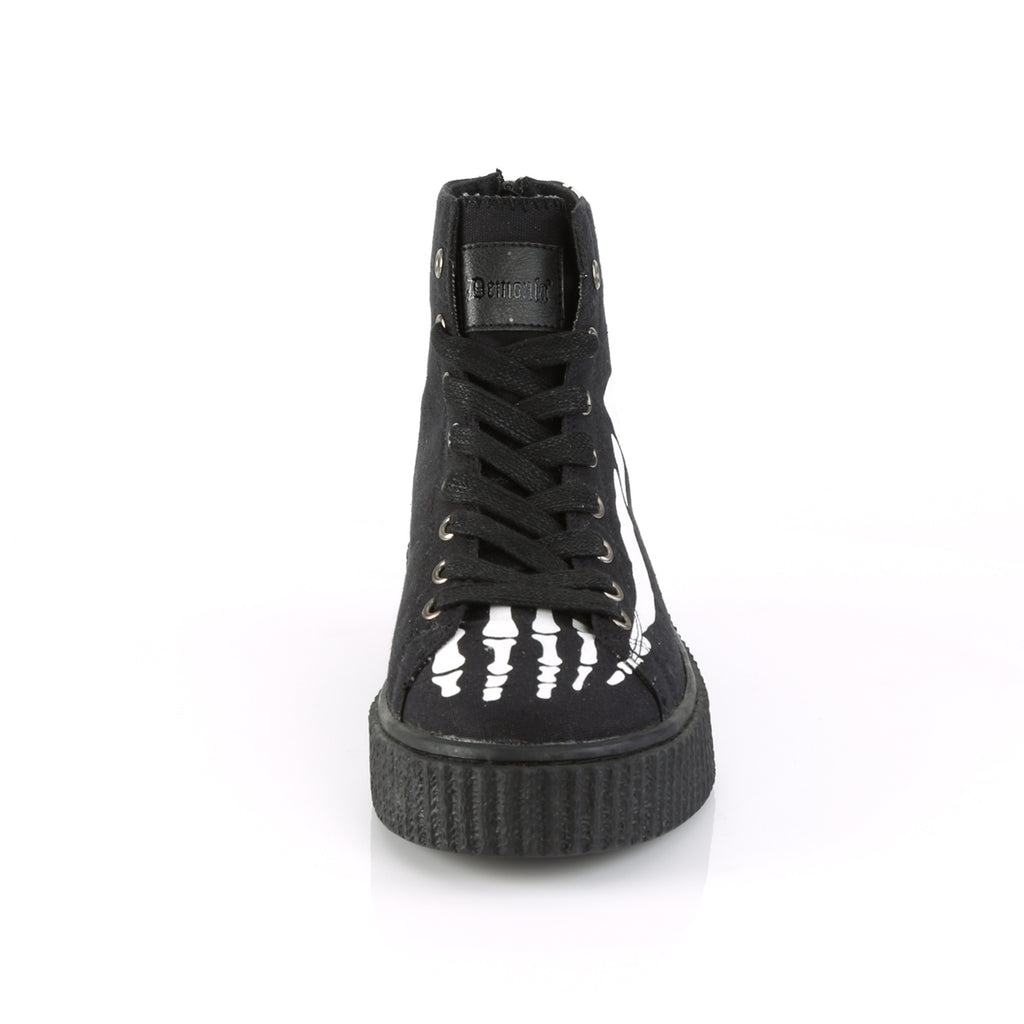 Sneeker 252 Creeper Sneaker With X- Ray Bone Design - Direct - Totally Wicked Footwear