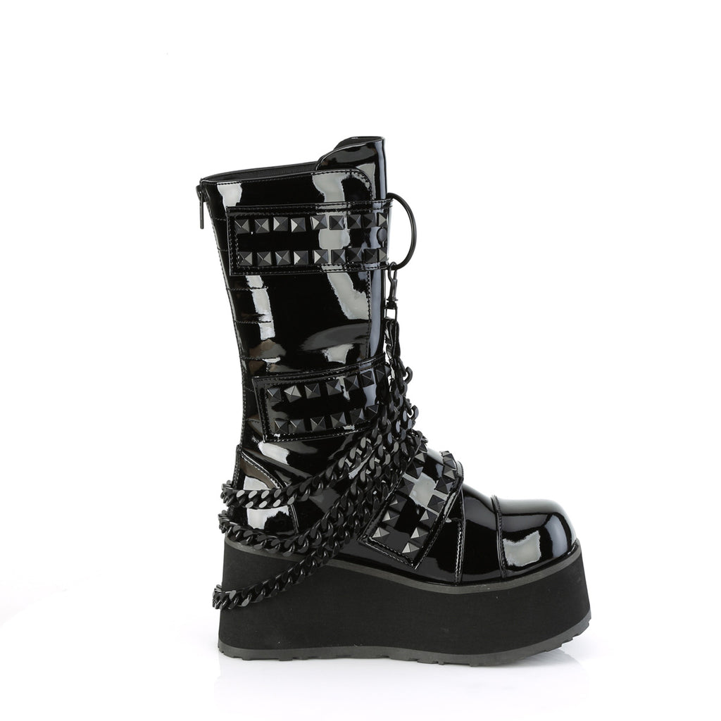 Demonia Mid Calf Boots  Totally Wicked Footwear