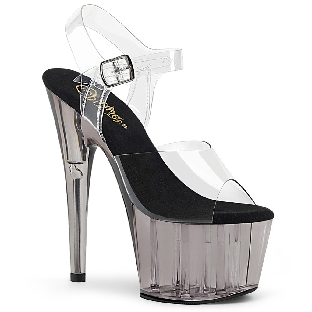 Adore 708T Tinted Frosted 7" High Heels - Totally Wicked Footwear